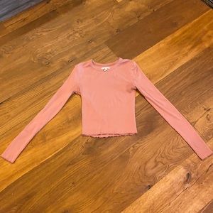 Lottie Moss, long sleeve shirt.